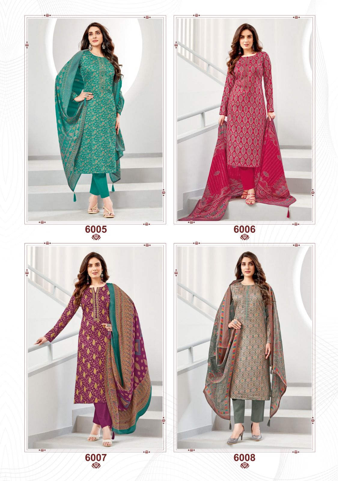 Kalki Vol 6 By Suryajyoti Printed Dress Material Wholesale Price In Surat
